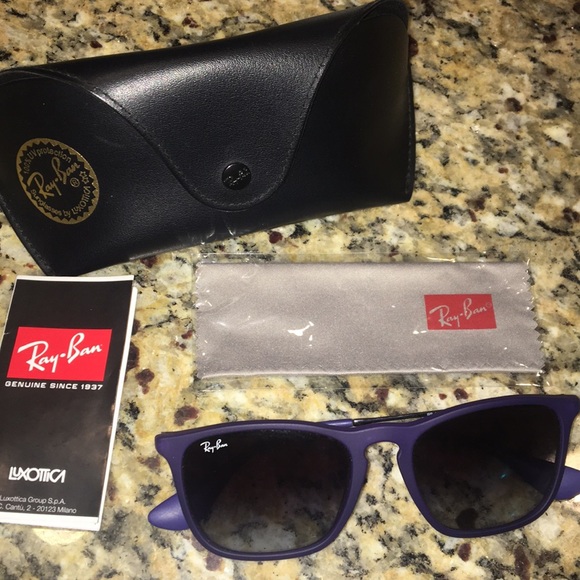 ‼️ SALE ‼️ Ray Ban rubber transparent sunglasses